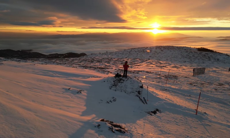 Zalazak Sunca na Staroj Planini
